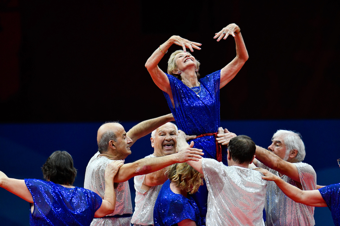 CamaraLisboa's tweet photo. #Lisboa foi o palco mundial da Ginástica Para Todos, durante o 5.º World Gym for Life Challenge. 🌍🤸‍ Participaram ginastas dos 6 aos 89 anos, de todo o mundo, que demonstraram com as suas coreografias a paixão que têm pela ginástica. #GymForLife https://t.co/EexPZdrYI3