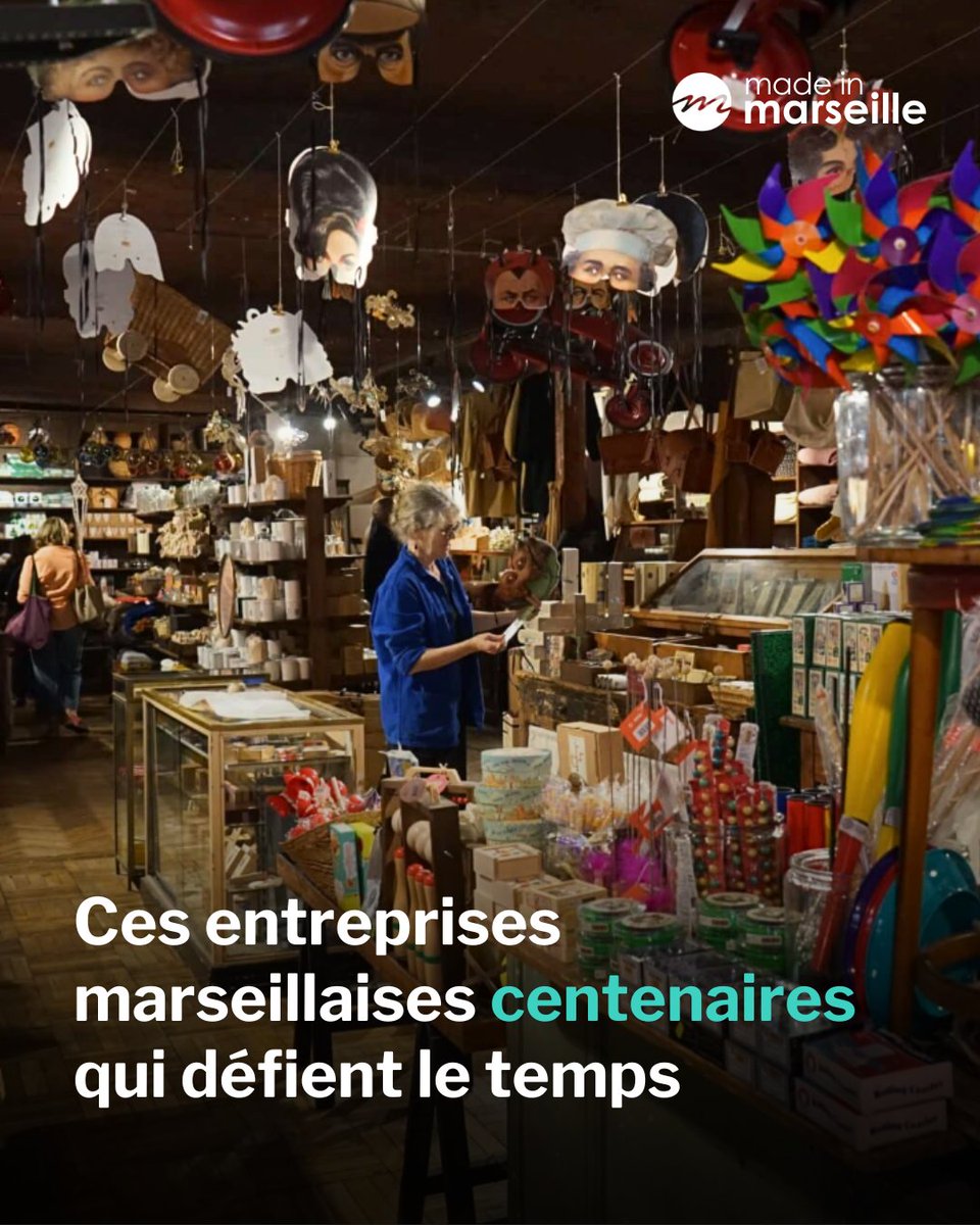 MadeMarseille's tweet image. ✨ À Marseille, certaines entreprises semblent avoir trouvé le secret de l’éternité. Mais quelle est donc la recette de leur longévité ?
➡️ tinyurl.com/y8sv4bd6