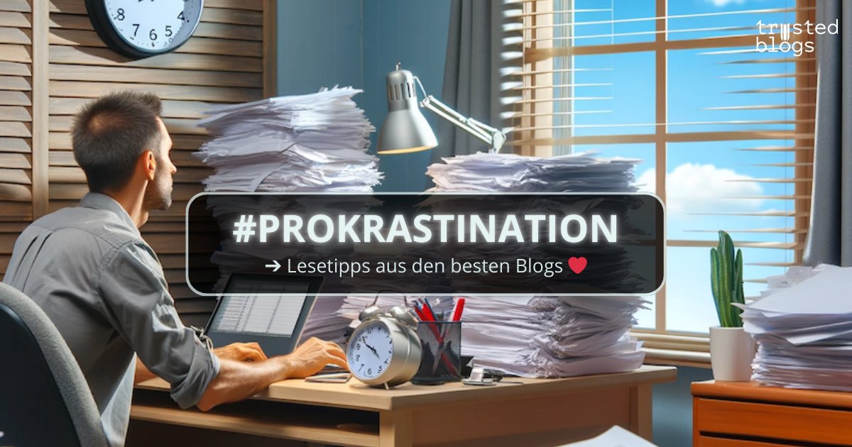 Entdecke auf unserer Landingpage die besten Blogger-Tipps gegen #Prokrastination. Überwinde Aufschieberitis mit effektiven Strategien und Techniken.

Hier: trusted-blogs.com/rec/prokrastin…

Wir lieben #Blogs ❤️