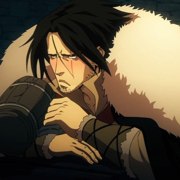 roxis_rox's tweet image. been in a shit mood all day so im projecting my headache onto Trevor Belmont