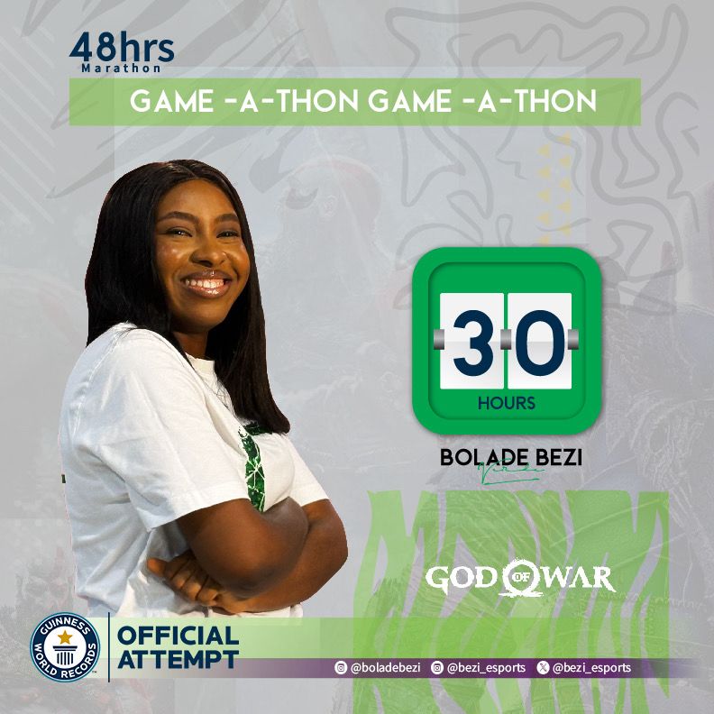 I'm right here doing 30+ hours, come on with me! #GWRVerde #VerdePlays48

<a href="/_spiriituaL/">🦉 🧘🏽‍♂️spirituaL🧘🏽‍♂️</a> <a href="/OwlsomeWears/">OWLSOME</a> <a href="/ListsNG/">Lists NG</a> <a href="/Wizarab10/">Sir Dickson</a> @danielleBisutti <a href="/TeniEntertainer/">OBA ORIN THE REAL IDAN</a> <a href="/DONJAZZY/">SUPREMOS 🤍🐘</a>