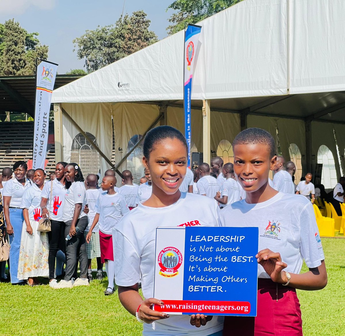 RaisingTeensUg2's tweet image. We believe that leadership is not about being the best, it is about making others better. We are raising a generation that leads with empathy, courage and purpose and building a future where every teen is empowered to uplift their peers and community.
#GirlsLeadership
