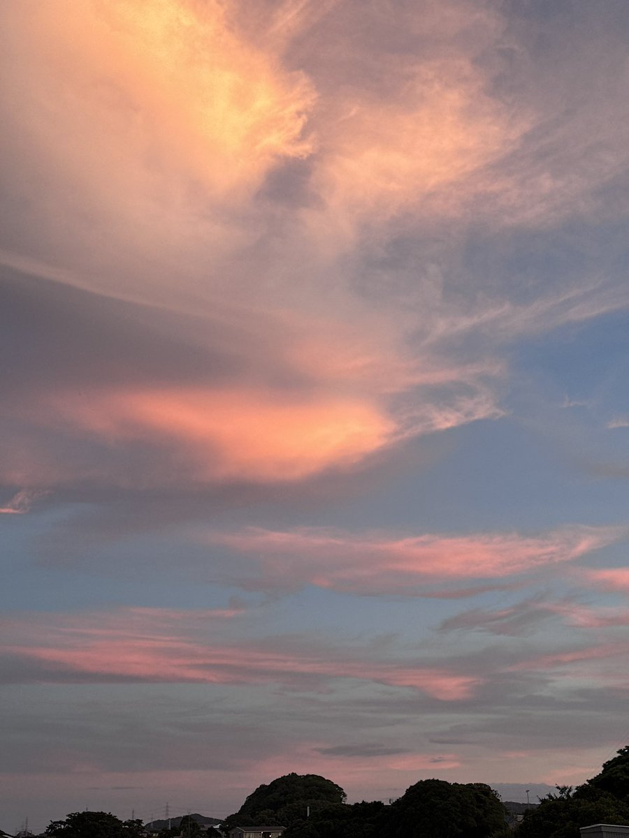 fuyunt's tweet image. 雲が焼けた(&apos;ㅂ&apos; )ﾉ✧