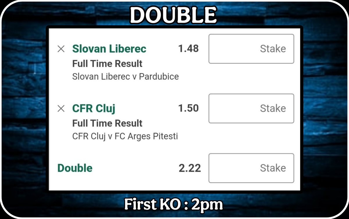 TomWhiteTips's tweet image. DOUBLE
@ 2.22
First KO : 2pm
Czech 🇨🇿
Romania 🇷🇴