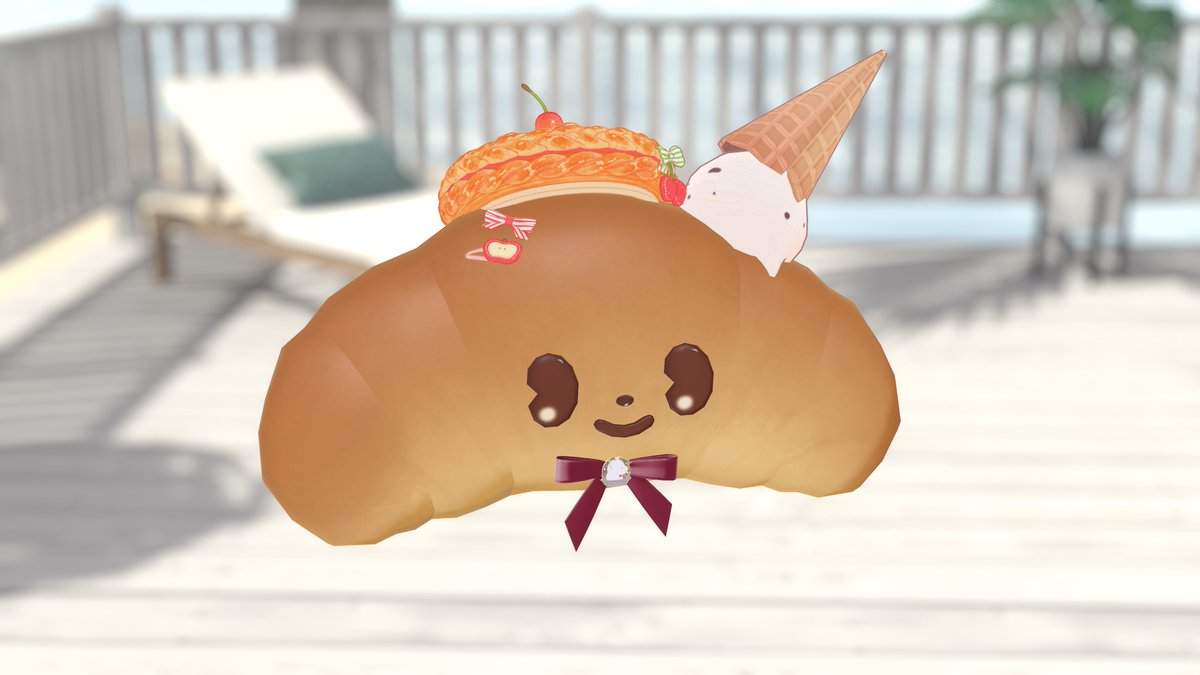 TBNsui21's tweet image. 待ちに待ったクリームちゃん　改変しました🎀🍞
#SALONdot