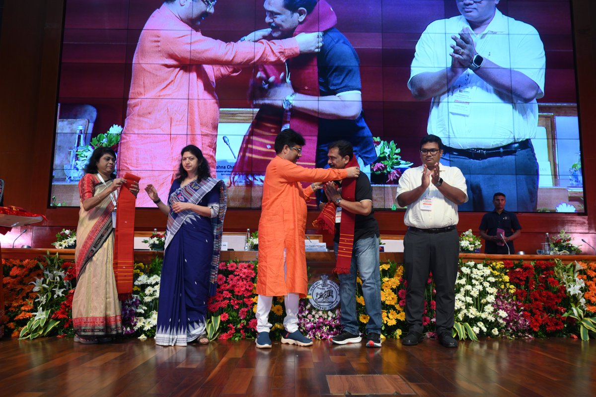 The Valedictory Session of the National Workshop under the #GARIMA initiative marked a meaningful conclusion to the two-day event. Smt. Usha Padhee, Principal Secretary, Housing &amp; Urban Development Department, outlined the path ahead while reaffirming the Department's continued