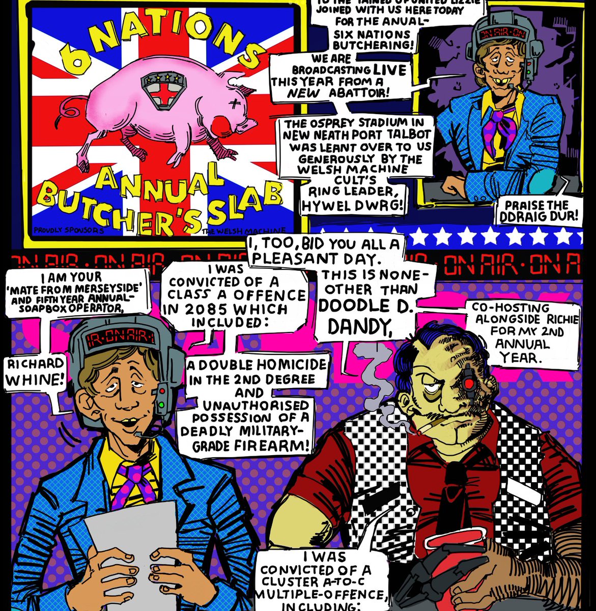 TheTerrornaut's tweet image. (馃搶) Seeing as I have been relentlessly spamming this stuff, I made a tidy-ish place of all my comics, new and old. It's free!
patreon.com/TheTERRORNAUT