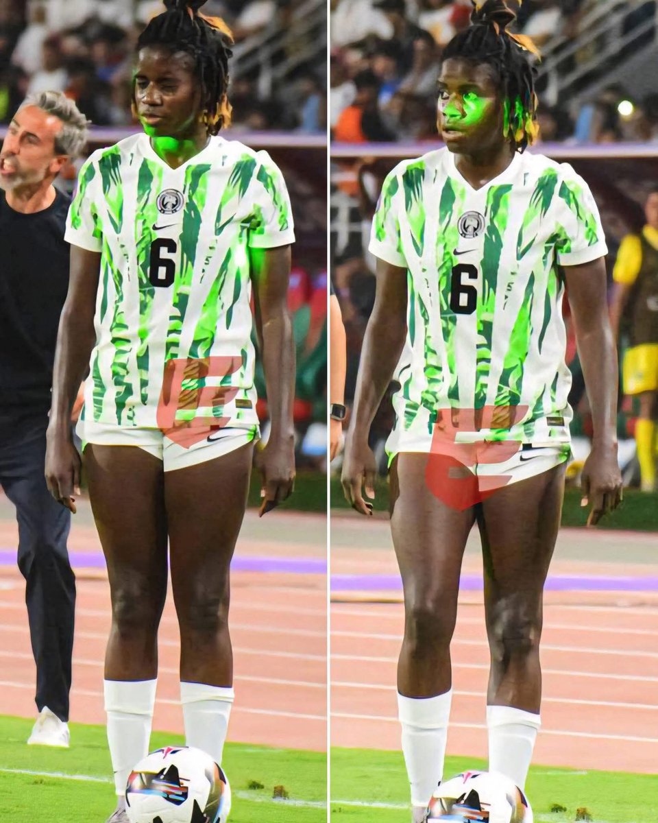What the Moroccans did last night is ignored because the Super Falcons overcame it and lifted the coveted trophy.

Laser lights are not sportsmanly. 

This nonsense can’t happen in European organized football competitions.