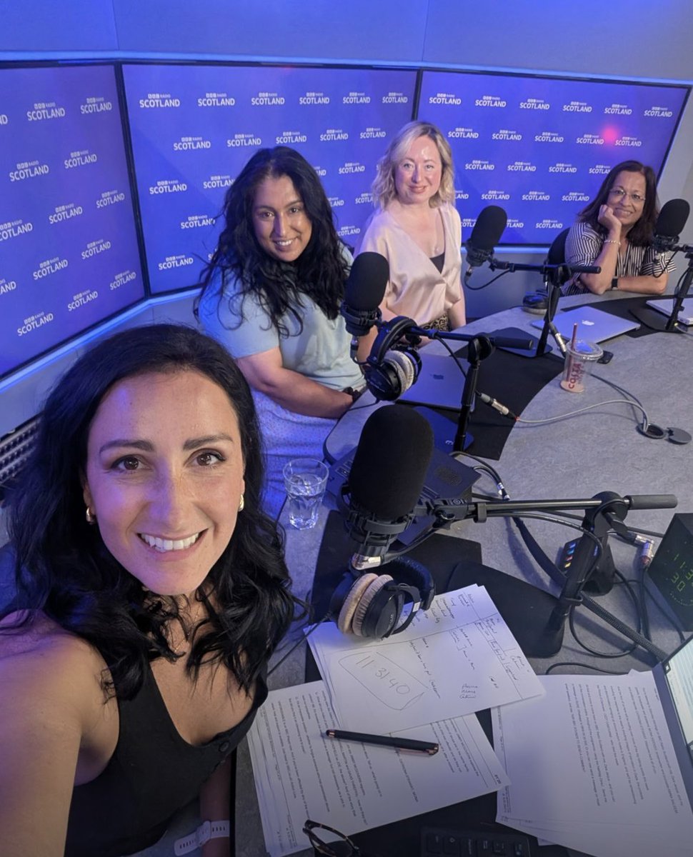 CatrionaStewart's tweet image. New goal unlocked: I’ve wanted to be a panellist on the @BBCRadioScot Saturday morning review show for years. And now here we are. 

Thanks so much to @TVZaraJ for the invite and superb hosting. 
Reviews, news and a little bit of controlled chaos 👇

bbc.co.uk/sounds/play/m0…