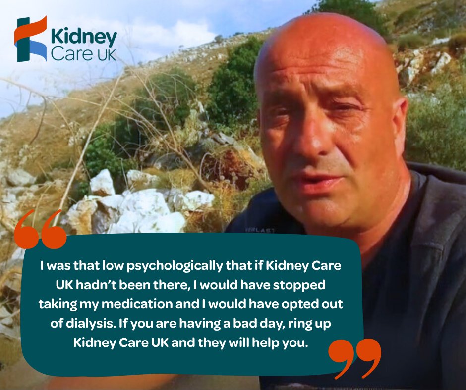 ☎️ Thanks to our expanded Patient Support &amp; Advocacy service, in 2024 we reached even more people in need, helping 4,546 people like Lee, with tailored support and practical help.

Our 2024 impact 👉 kidneycareuk.org/about-us/who-w…

Donate here ➡️ kidneycareuk.enthuse.com/report2024