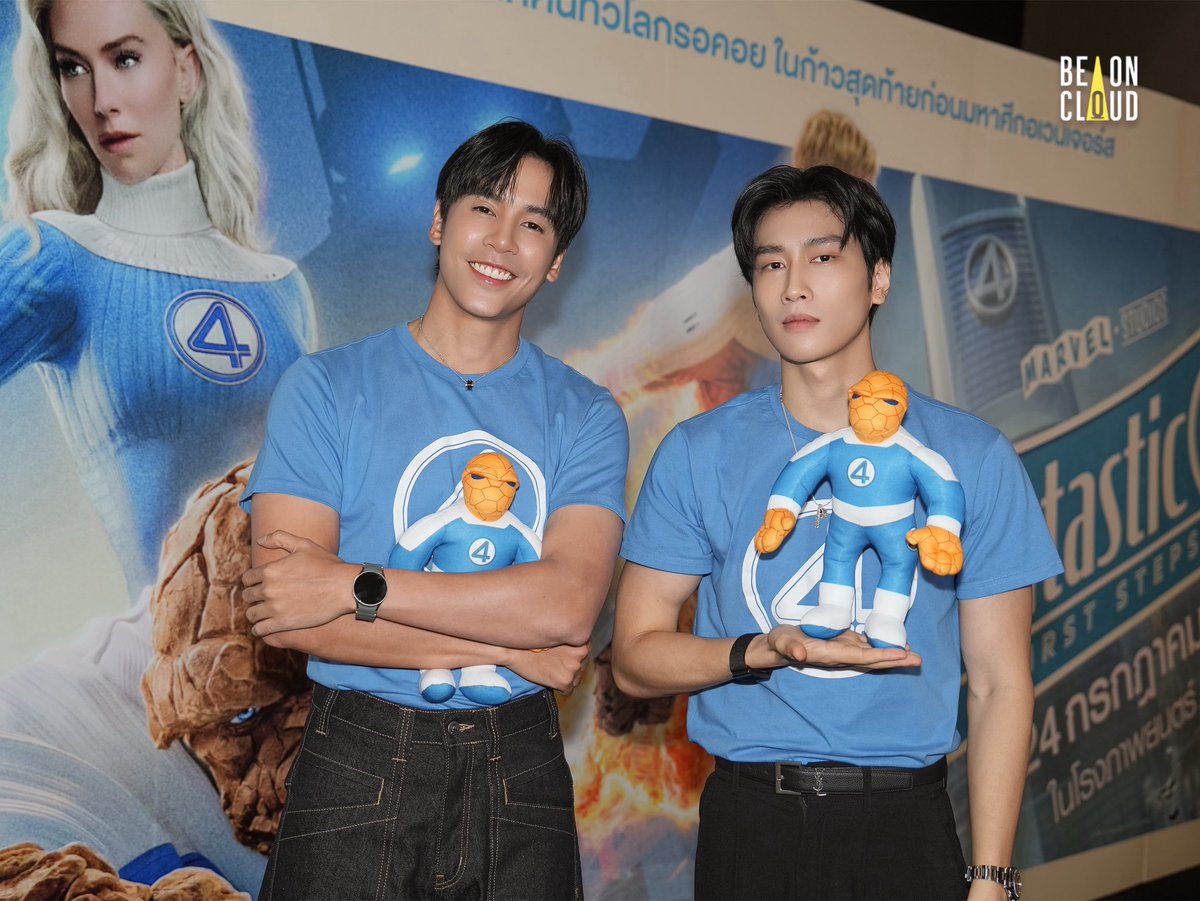 beoncloud_th's tweet image. เจษ-ไบเบิ้ล ร่วมงาน SF FRIENDS SCREENING ‘The Fantastic Four: First Steps’ 📸
#SFFriendsScreening