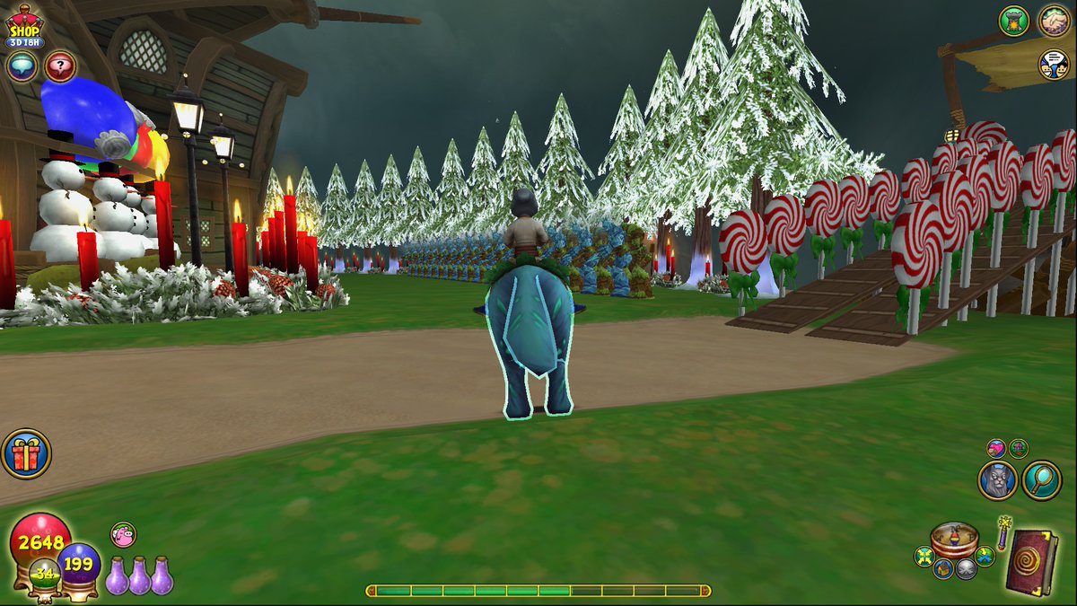 awizard_from_oz's tweet image. There are many very impressively Christmas Theme decorated homes atm. The photos cannot do justice properly. #Wizard101
