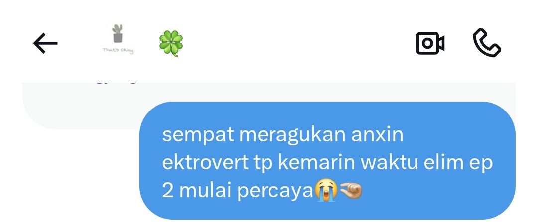 anxinra's tweet image. maaf anxin aku meragukan kalo kamu extrovert😭😭😭😭