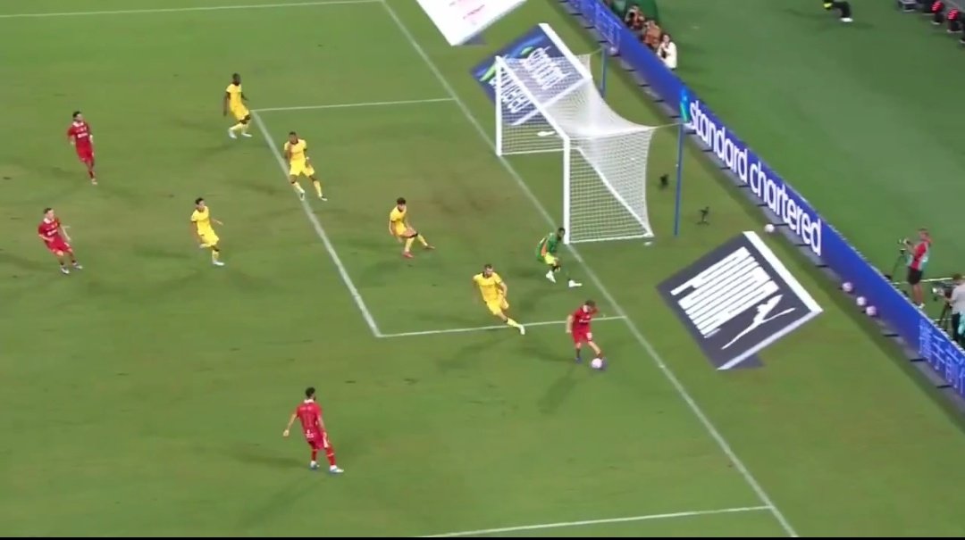 "Wow" for a ball that ends up here