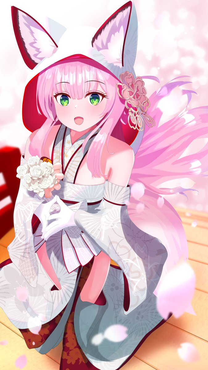 BT20_typeF's tweet image. 純潔の花
#アズールレーン 
#花月