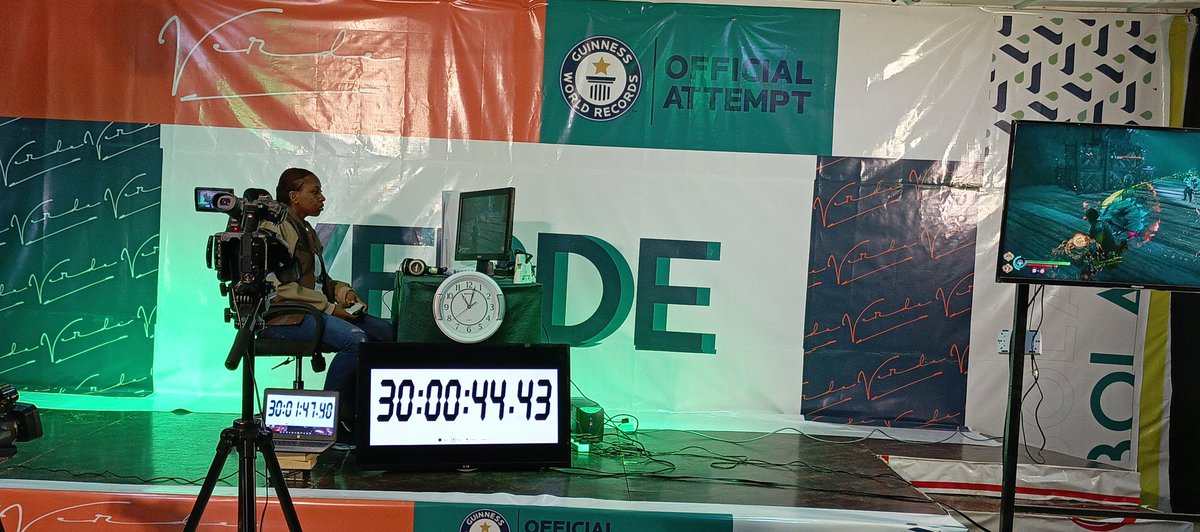 BeziFredrick's tweet photo. .@boladebezi Still on the #GWR ATTEMPT https://t.co/DjMNVtMcbV