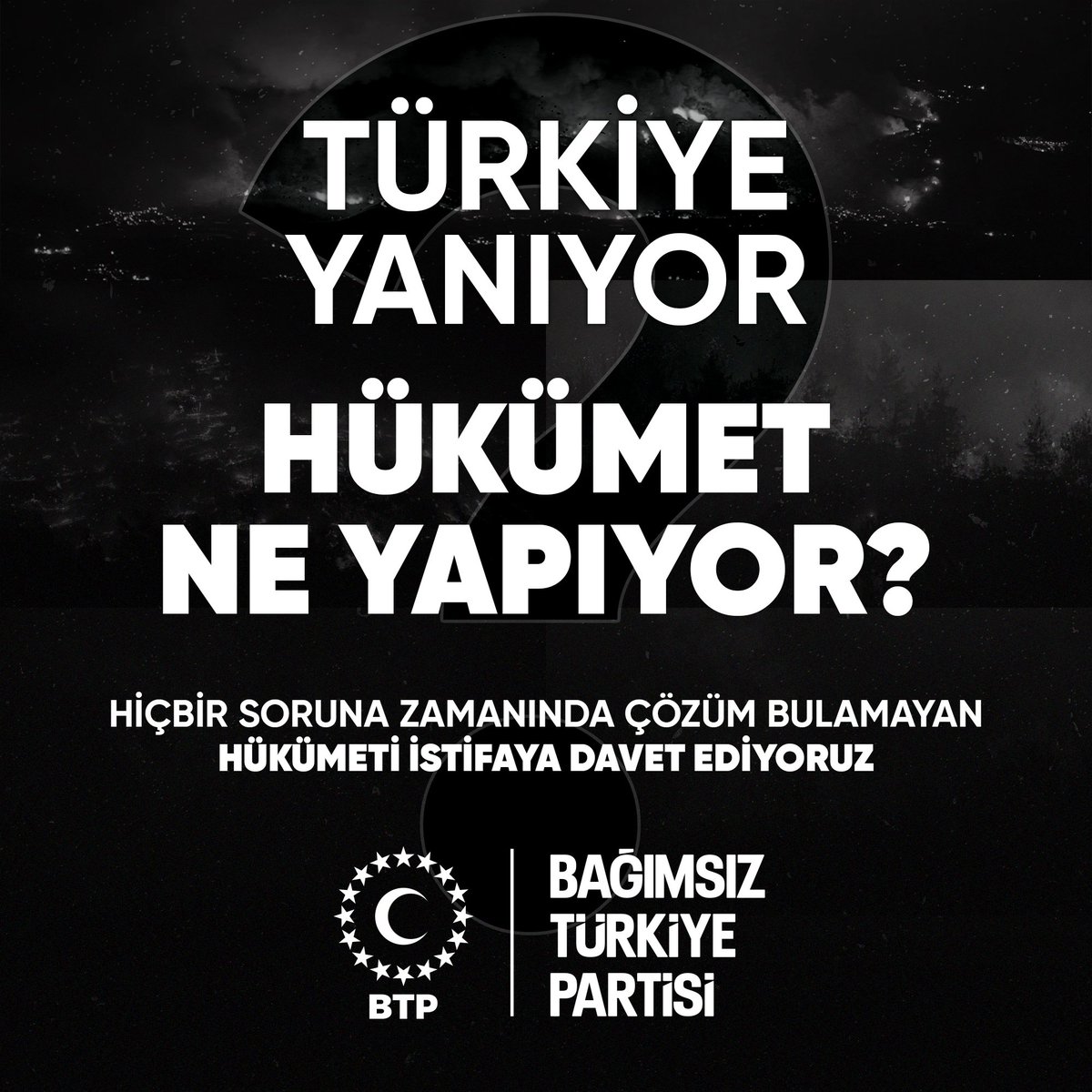 Bu çağrıya destek veriyorum ve Hükümet İstifa Diyorum!