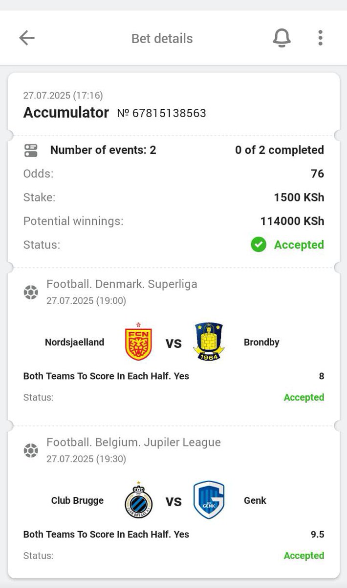 GiantTipstar's tweet image. 76+Odds🔥🔥

Expecting a huge win here🥳✅

You can play separately as single bet or you can combine👍

Fansport bet code➡️➡️U3D43

Goodluck everyone🎉🎉