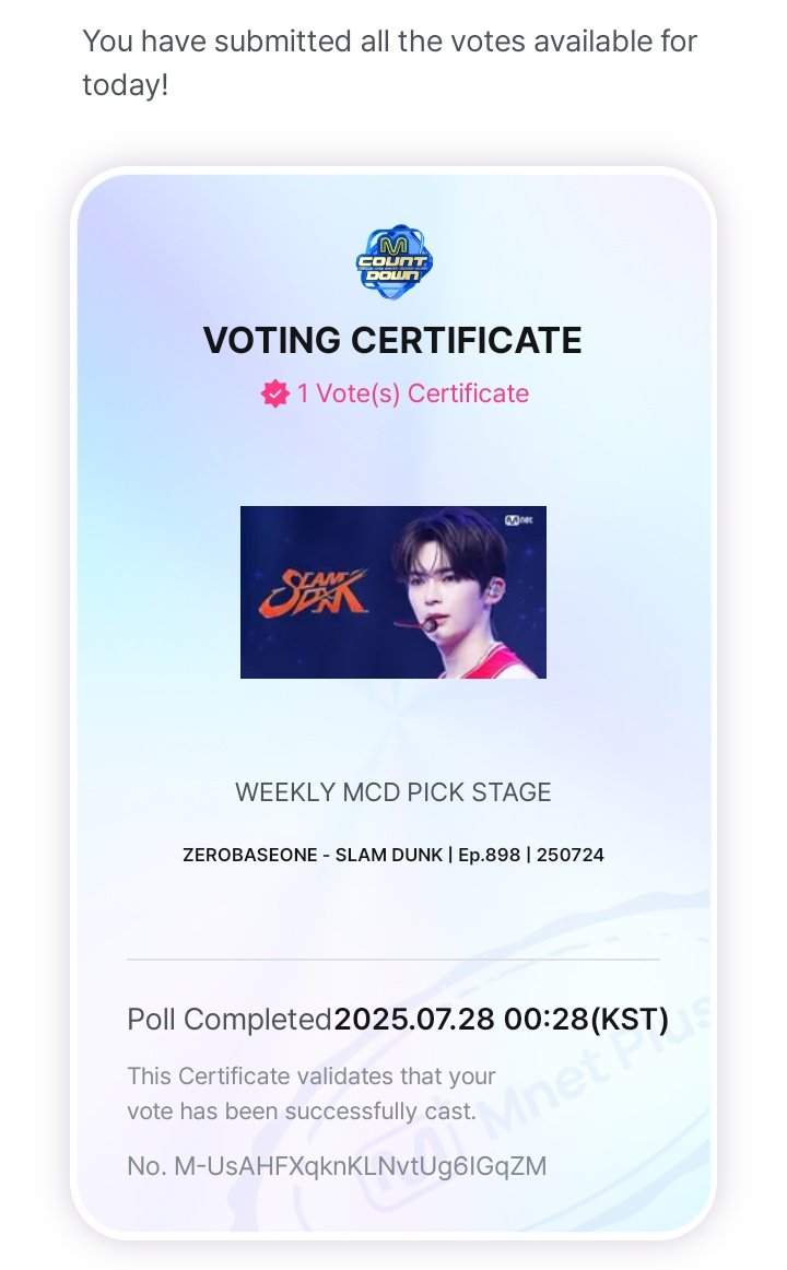 gwk_07's tweet image. last day to vote let&apos;s get that win!

#ZeroseVoted