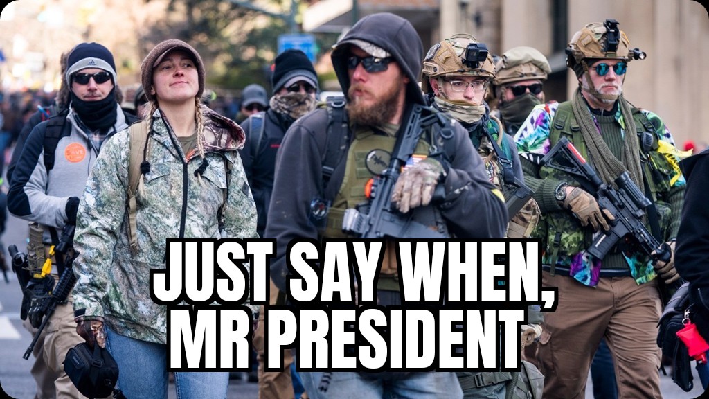 ROCKCRAWLN's tweet image. Millions of Americans are waiting in the wings, Mr. President. Just say the word.