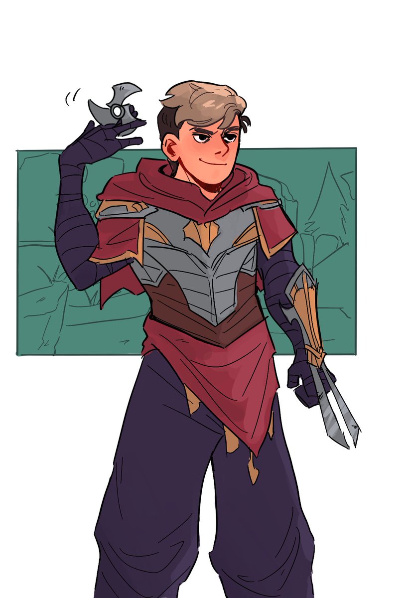 cyankalii's tweet image. got to draw razork and lyncas for #LECSeasonGreetings everybody say thank you to hanni for all the work on this project ;u;