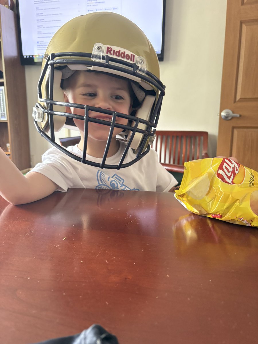 Team moves in August 2nd but can tell we’re getting ready for football!!!