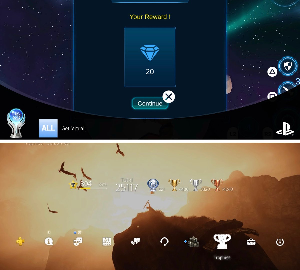 pablo_ha55an's tweet image. #plink #platinumtrophy 621 went to the simple #shmup #galaxybattle on #ps5 #playstation5 #pablohassan
