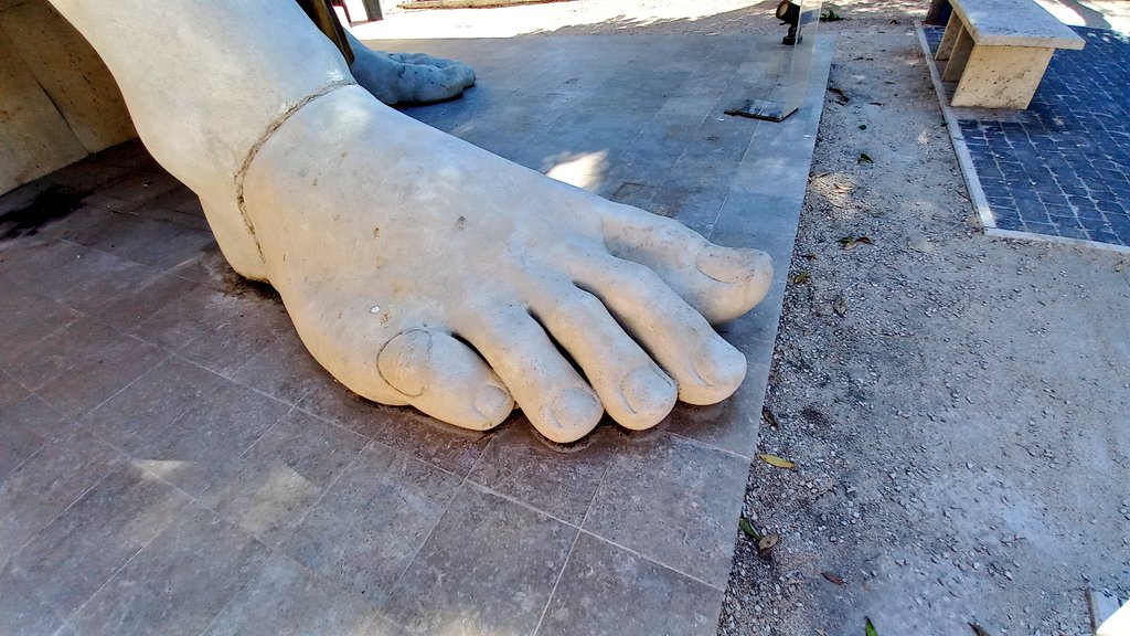 Simona_Ti's tweet image. Quando dici Colosso..
#art #travel #tourism
#ColossodiCostantino
#VillaCaffarelli #Campidoglio
#ThisisRome 💙