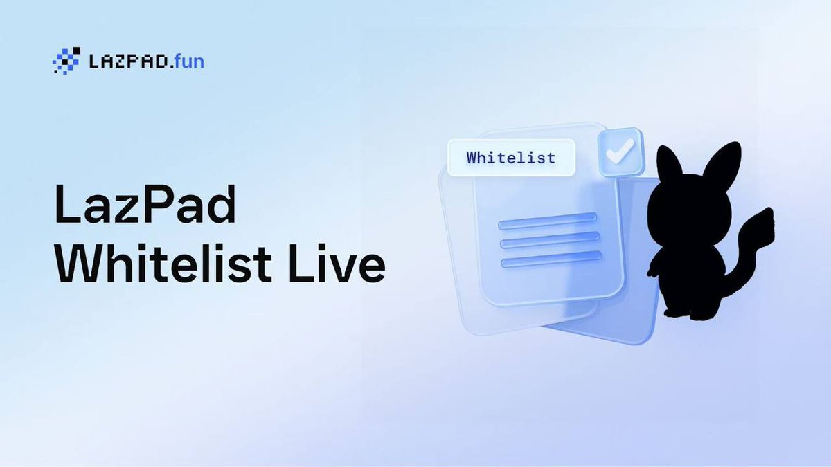 抽抽抽 抽 LazAI 白名单 

AI Companion DAT whitelist x （3份）

白名单将获得500积分及CALITH空投（已上线DEX）与AI伴侣DAT盲盒

                     直接送钱 💰

LazAI 由 Metis 基金会 P1X Labs
DAC Labs 以及一群富有远见的天使投资人孵化
参与方式： 
✅一键三连
✅关注 <a href="/LazAINetwork/">LazAI | Lazbubu is LIVE</a>