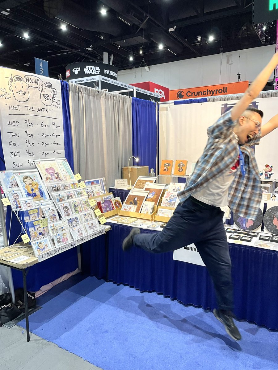 MartinHsu's tweet image. Last day of #SDCC! Catch me if you can!