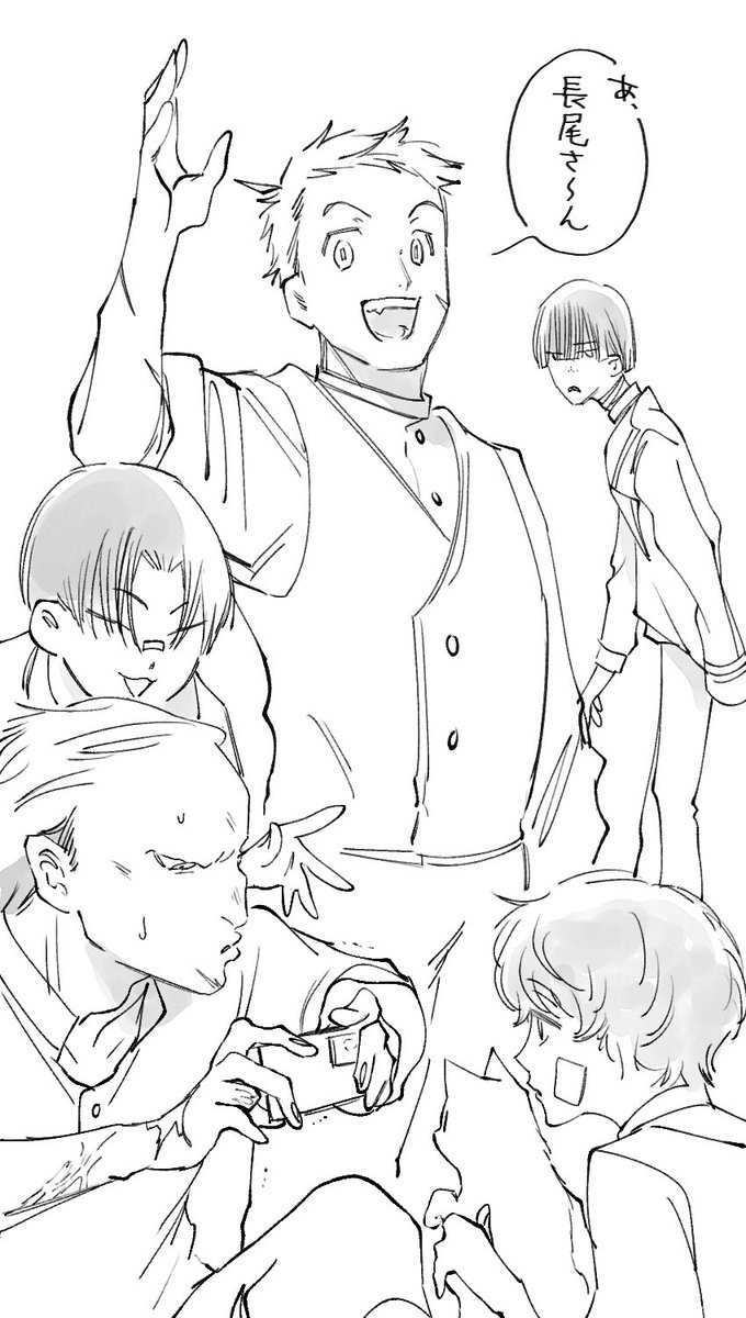 _zilu's tweet image. 生前モブ隊士詰め(捏造幻覚)