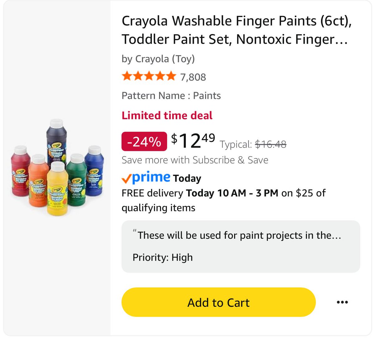 marielateaches1's tweet image. 🚨This paint set on my list is on sale! 🚨 Are there any kind donors in the mood for some Sunday shopping?
Please RT/share!
amazon.com/hz/wishlist/ls…