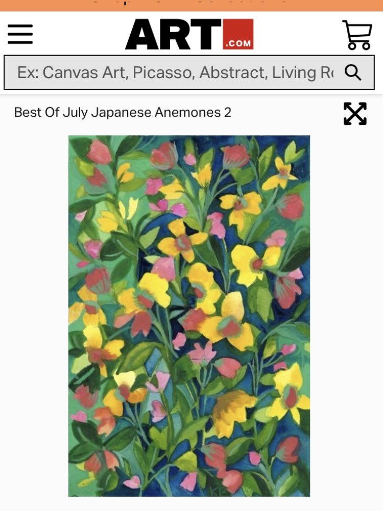 I just wanted to thank the creative and marketing teams <a href="/artdotcom/">Art.com</a> for featuring my Japanese Anemones 2 artwork in the Best of July promotion!