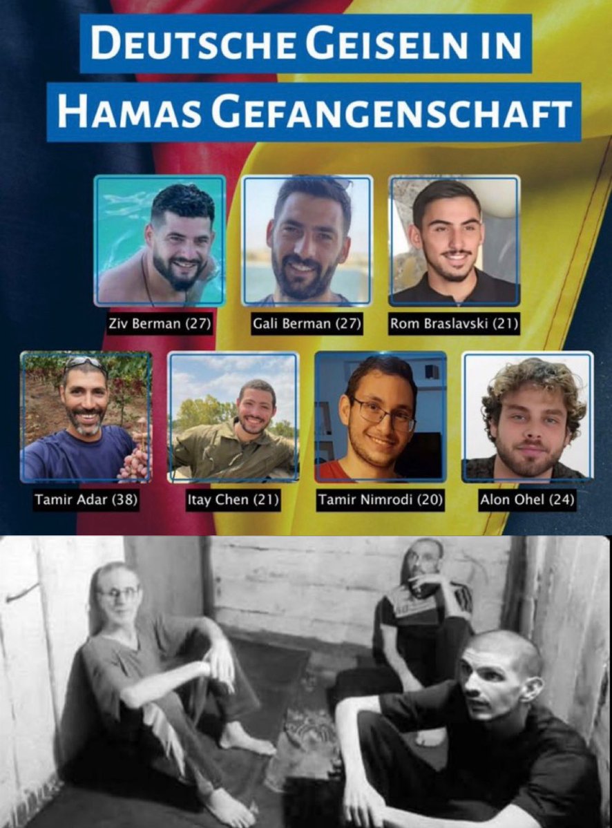 Damit wir nicht vergessen!

Die Hamas hält noch ca. 20 lebende Geiseln in Gefangenschaft, darunter 7 deutsche Staatsbürger.

30 Geiseln sollen bereits verstorben oder ermordet worden sein.

WANN wollen sich MERZ und WADEPUHL mal um deren Freilassung kümmern?

WARUM fließt immer