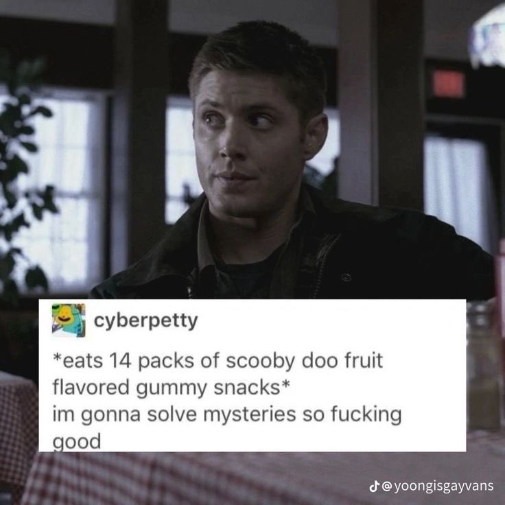 firstsblade's tweet image. oh dean never change