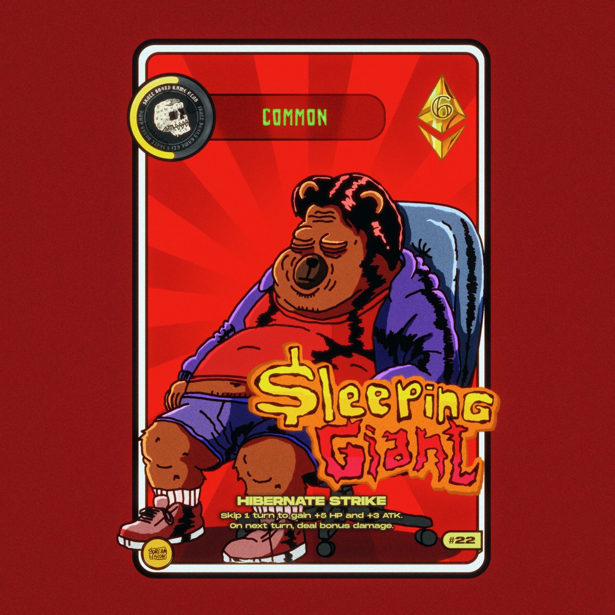 scream_vision's tweet image. What's your favorite $BOBO related card from SBGC Collection from VibeMarket via @wieldlabs?
Take yours: vibechain.com/market/skullboโฆ
@bobocoineth
