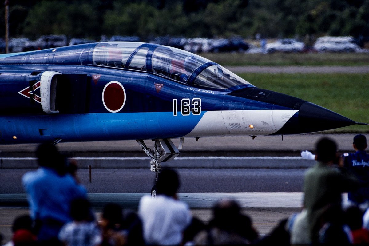 ArgusGOLD's tweet image. 1994/10/02
百里基地航空祭
Nikon F4E + Ai AF-I Nikkor ED 600mm F4D(IF), 1/500 F6.3, RVP
#ブルーインパルス
#百里基地
#オミタマンデー