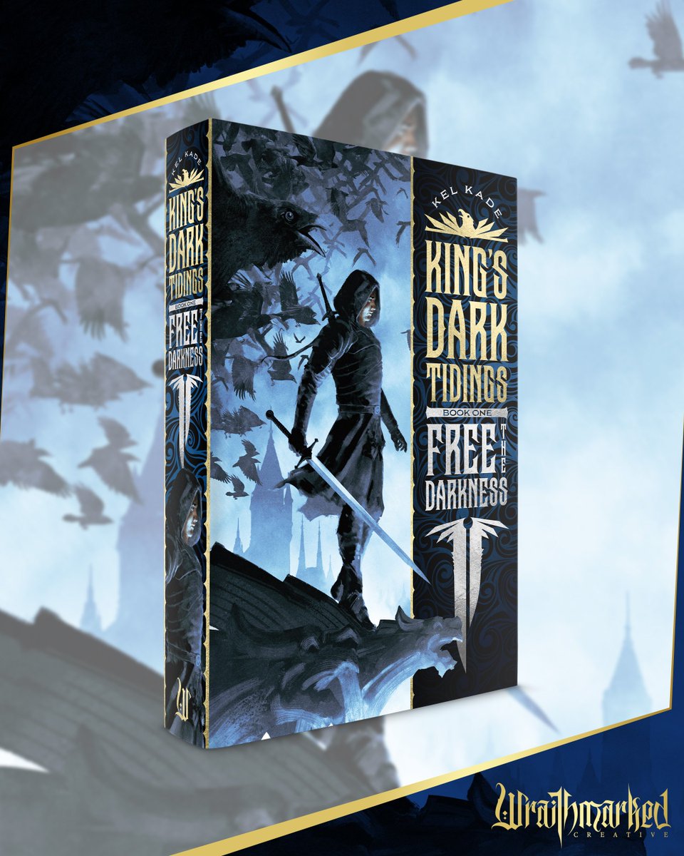 Wraithmarked's tweet image. Finally! Our Illustrated Deluxe Edition of @Kel_Kade&apos;s FREE THE DARKNESS is back in stock for a limited time! Check it out in our Store! Link in bio!

Art by Felix Ortiz
Design by STK Kreations