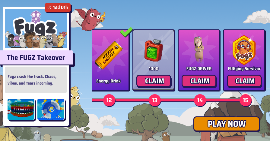 JudFlrs's tweet image. Just finished my @FugzOfficial takeover quest on @MoodyMights. What's next then? ๐