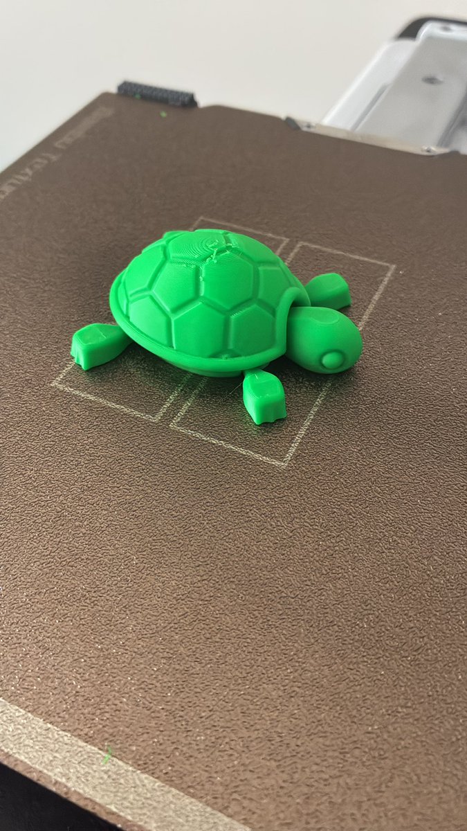 First print job done !