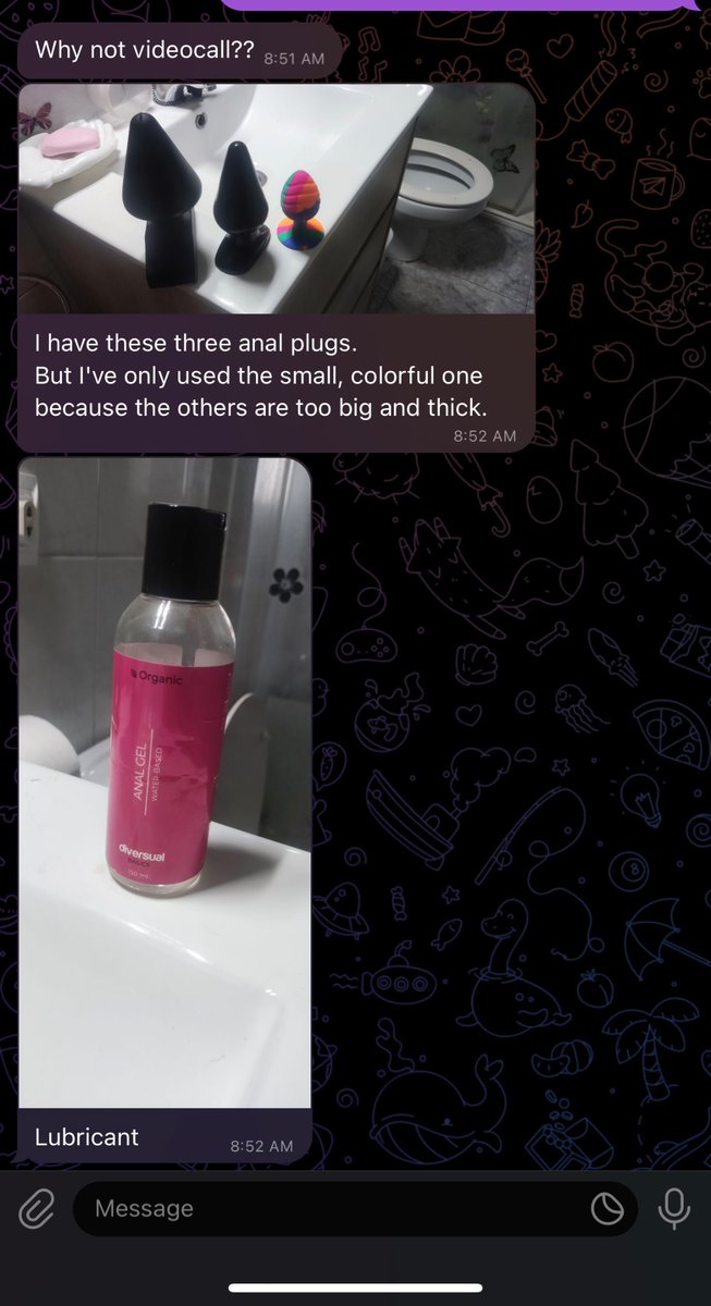 VenomousOlivia's tweet photo. Itโs Sunday,sissy. Get your toys ready dildo, plug, lube. No excuses. Get on your knees and open that sloppy hole. I want you all stretched, dripping, and ashamed. This is who you are now. Prove youโre ready to be ruined. Obey or be exposed.
#DildoTraining #PluggedAndOwned https://t.co/ObyaZAWmXP