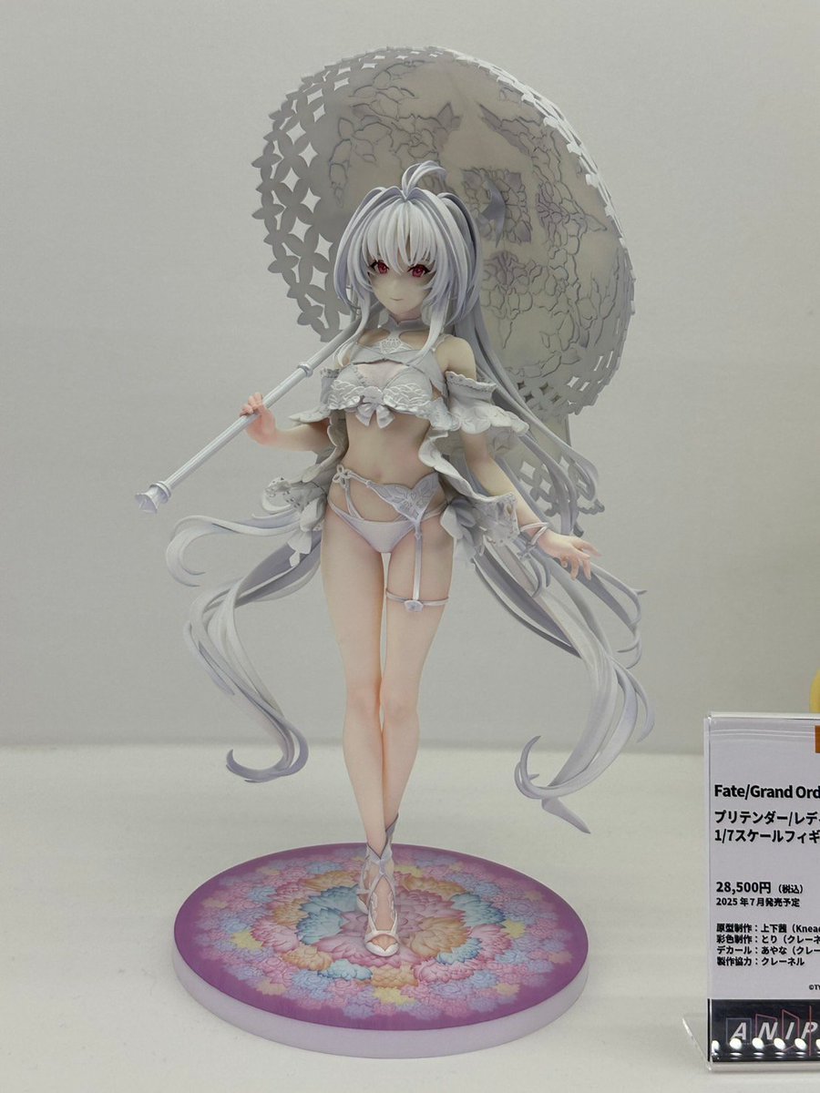 figureandhobby's tweet image. アニプレックス
Fate/Grand Order
プリテンダー/レディ・アヴァロン
1/7スケールフィギュア
2025年7月発売予定
#WF2025S