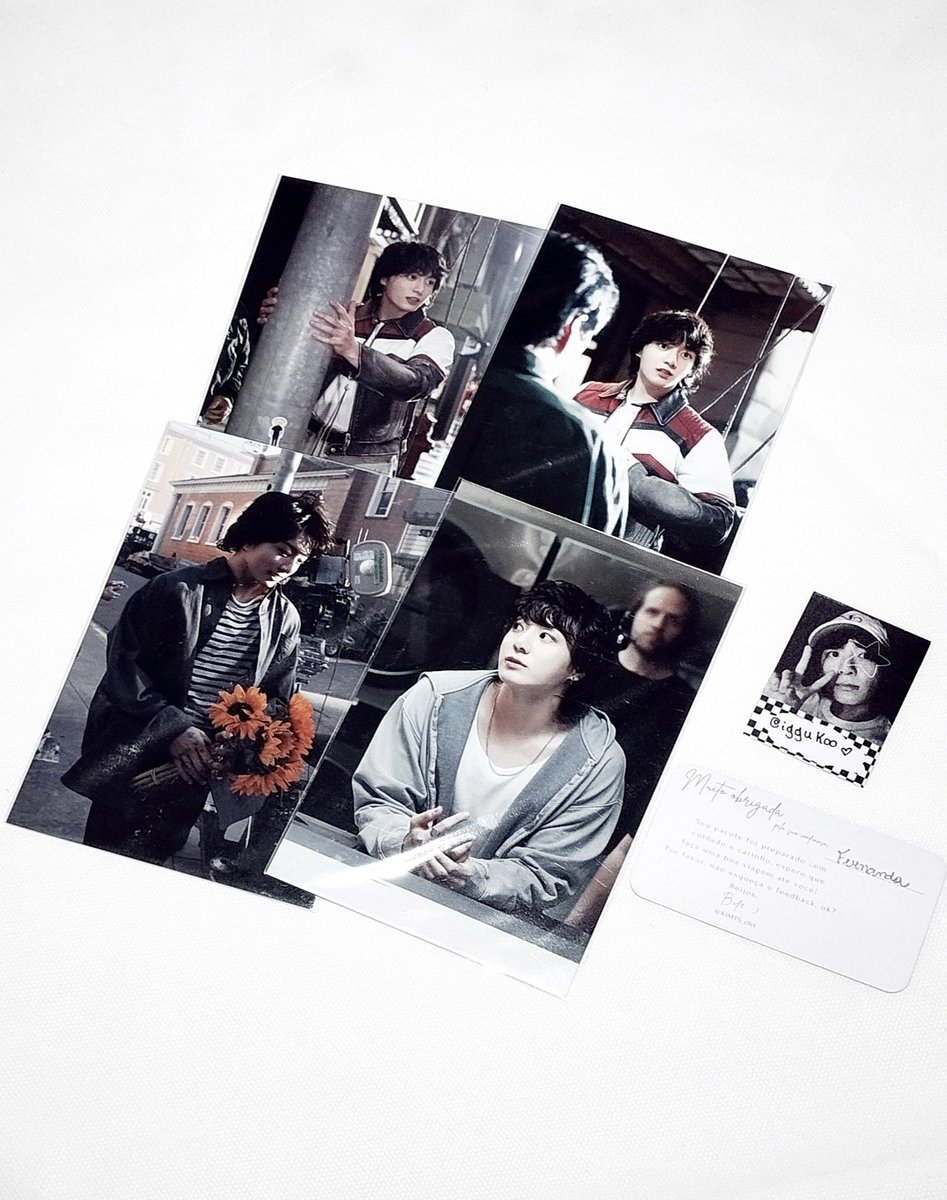 iggukoo's tweet image. – feedback super positivo para @KIMTS_cllct pela ceg golden the moments exhibition! ♡
novamente finalizando uma ceg super satisfeita com o compromisso. tudo muito organizado e transparente! meu pacotinho chegou rápido, super seguro. amei demais os brindes fofos, muito obrigada!