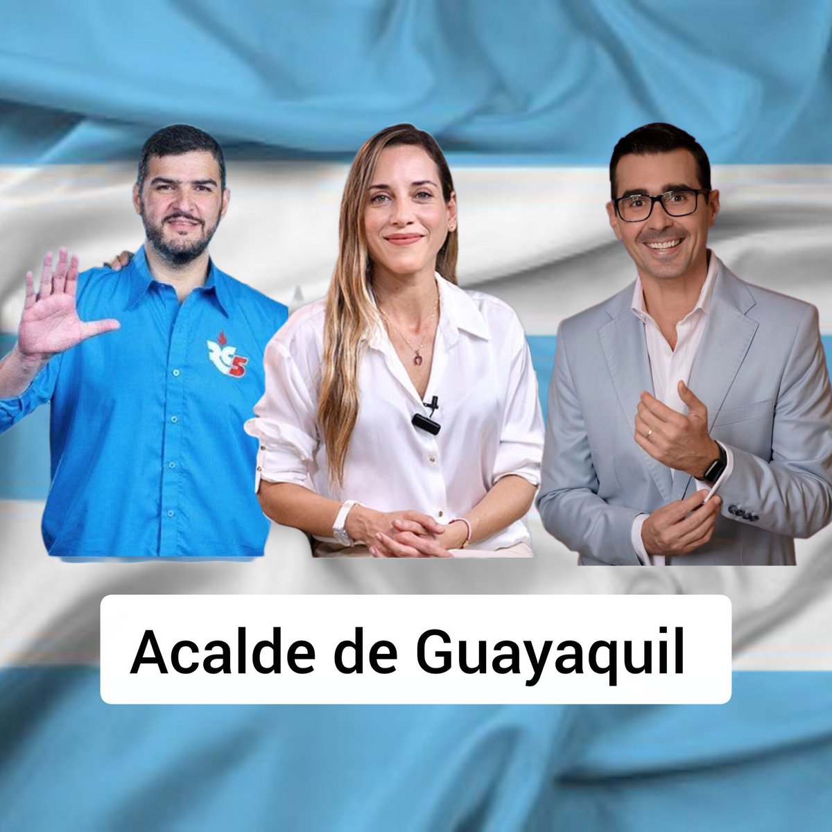 fallas_sin's tweet image. Ya salió un nuevo nombre para el próximo Alcalde de Guayaquil.
A quién le darías tu voto ?
AQUILES ALVAREZ @aquilesalvarez
ANDREA GONZÁLEZ NADER @AndreGonzalezNa
ANDRES GUSCHMER @aguschmer