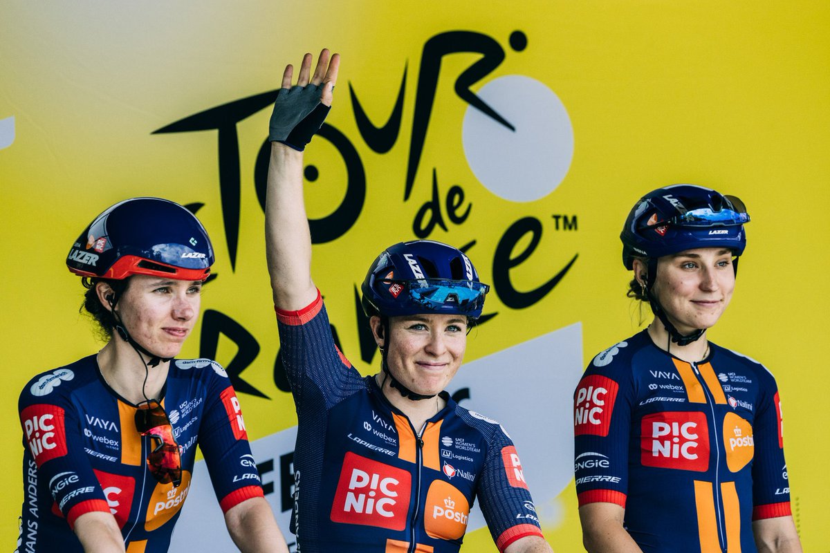 Au revoir <a href="/LeTourFemmes/">Le Tour de France Femmes avec Zwift</a> 👋 Disappointed to say goodbye this early, but I need more time to recover from my nasty crash <a href="/BaloiseLT/">Baloise Ladies Tour</a>. A bientot! #TDFF2025
