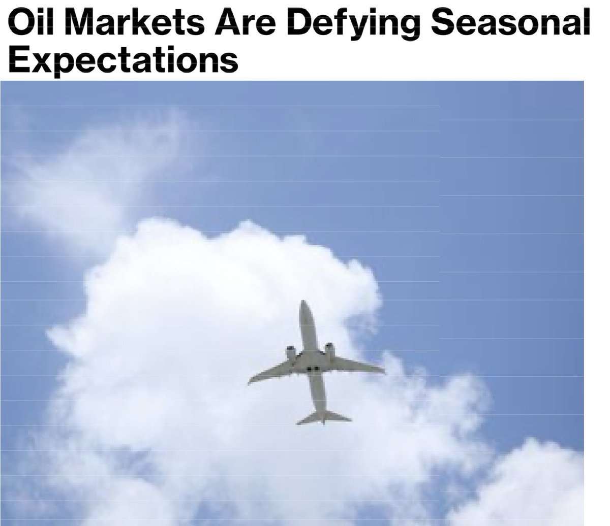 aeberman12's tweet image. The world’s demand peak has quietly moved from winter to summer.
China and India didn’t just raise global consumption—they rewired oil’s seasonal heartbeat.
China doesn't use oil for winter heating like much of the Global North.
bloomberg.com/opinion/newsle…
#energy #OOTT…