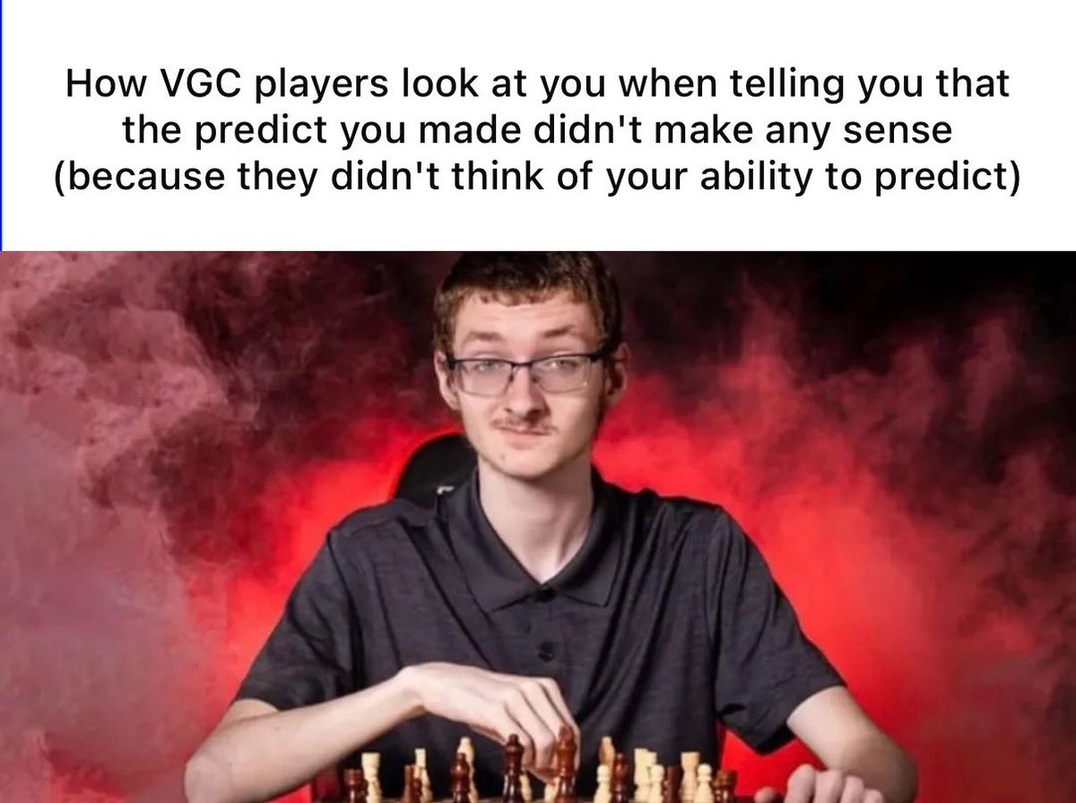 DamoVGC's tweet image. Is he insane?