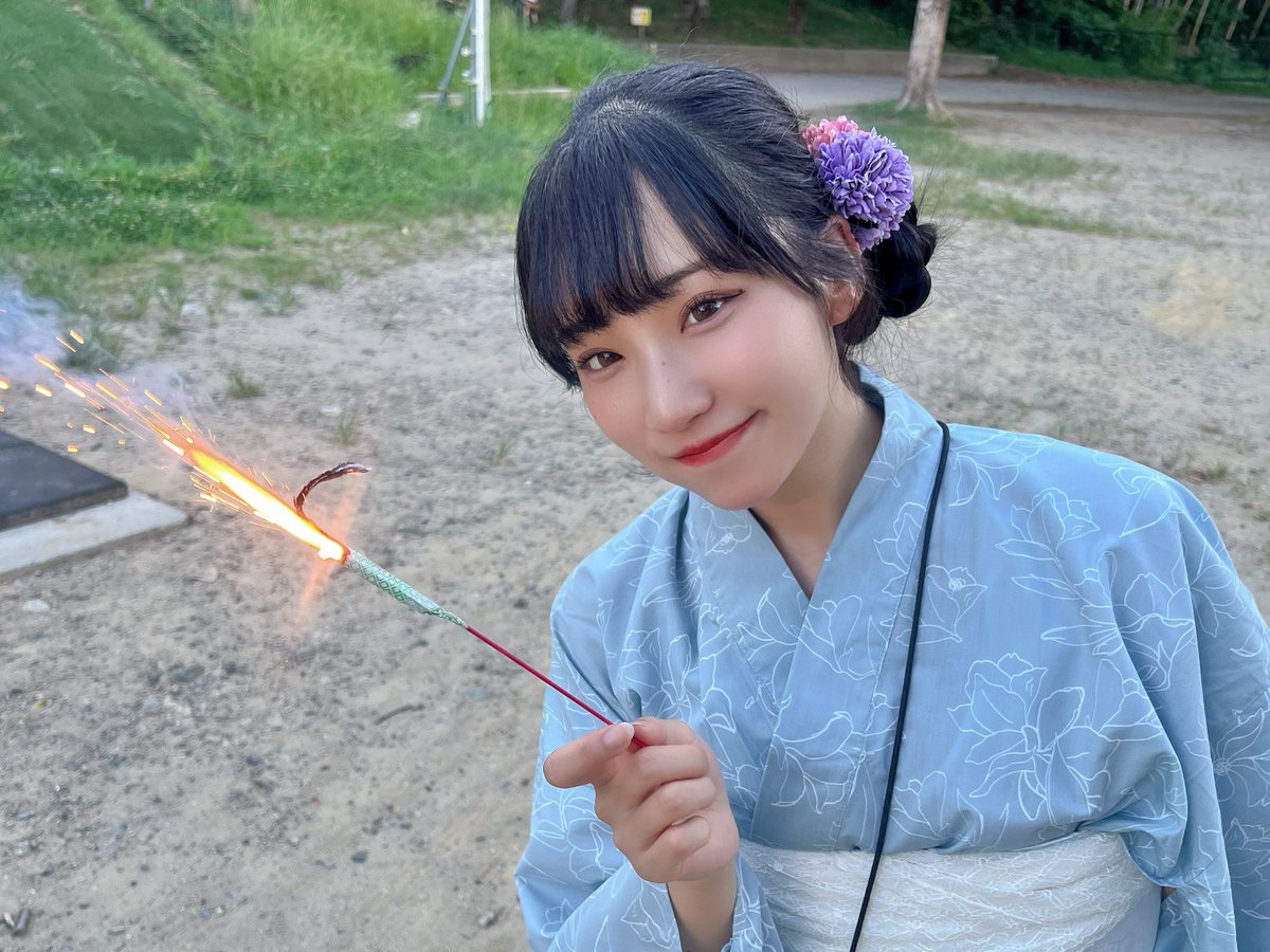 一瞬だね〜🎇