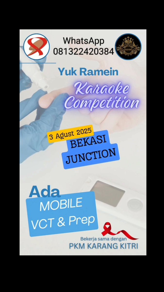 vCT (Cek HIV )Gratis tweet media