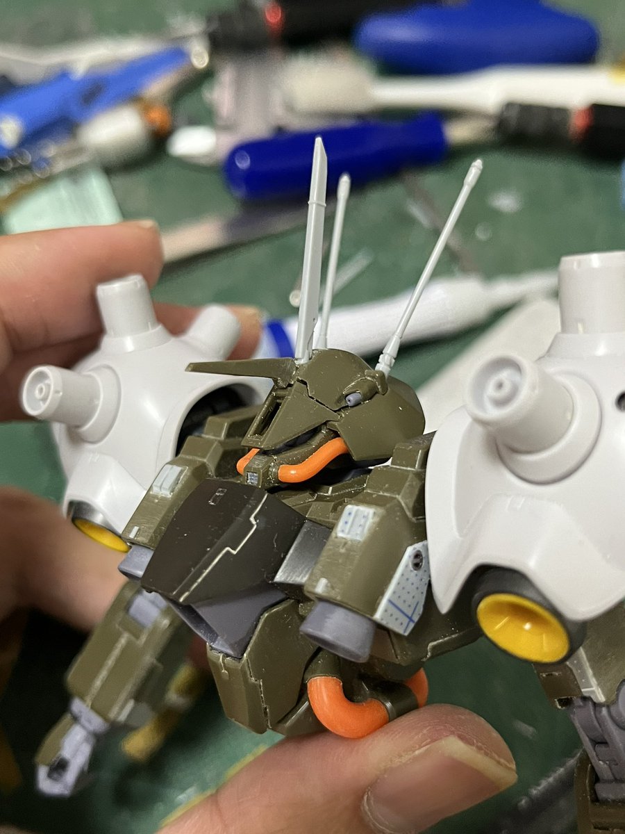 gnx728t's tweet image. リーベンウルフ　ヘッド改修
